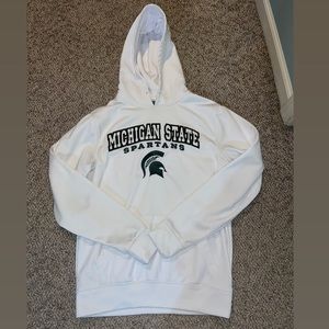 White Michigan State Sweatshirt